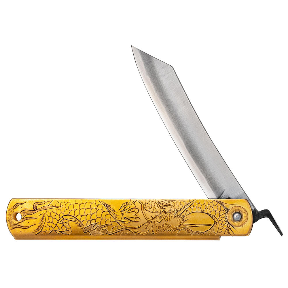 Couteau Higonokami avec avec dragon gravé