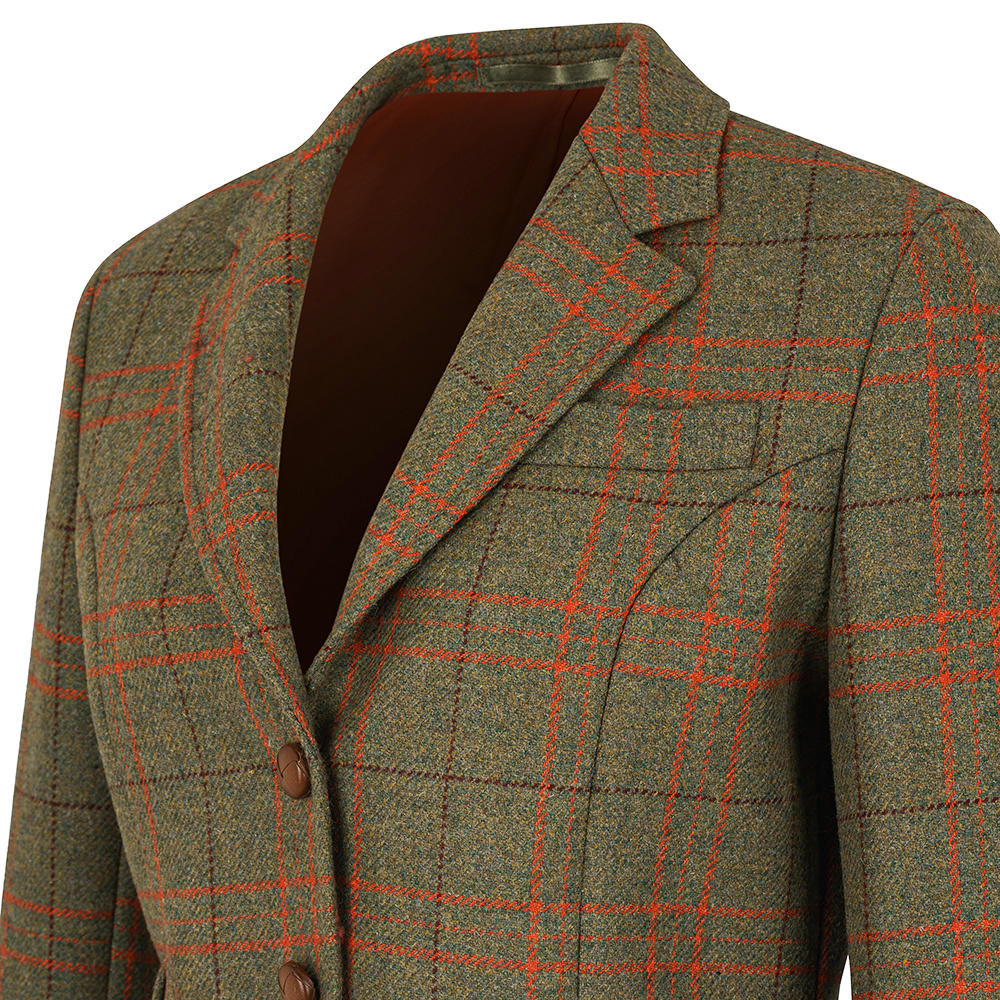 Lovat Tweed Ladies Blazer, Chequered