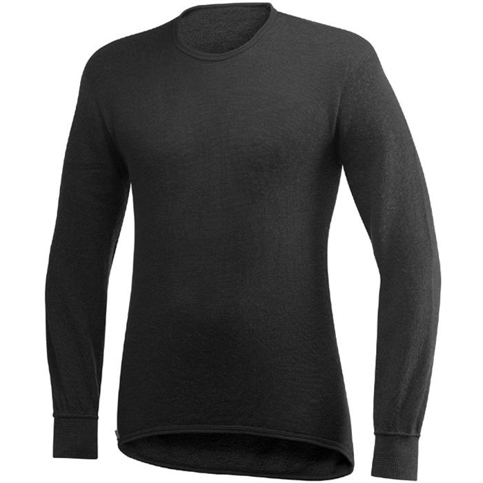 Tricot de corps manches longues Woolpower®, noir, 200 g/m²