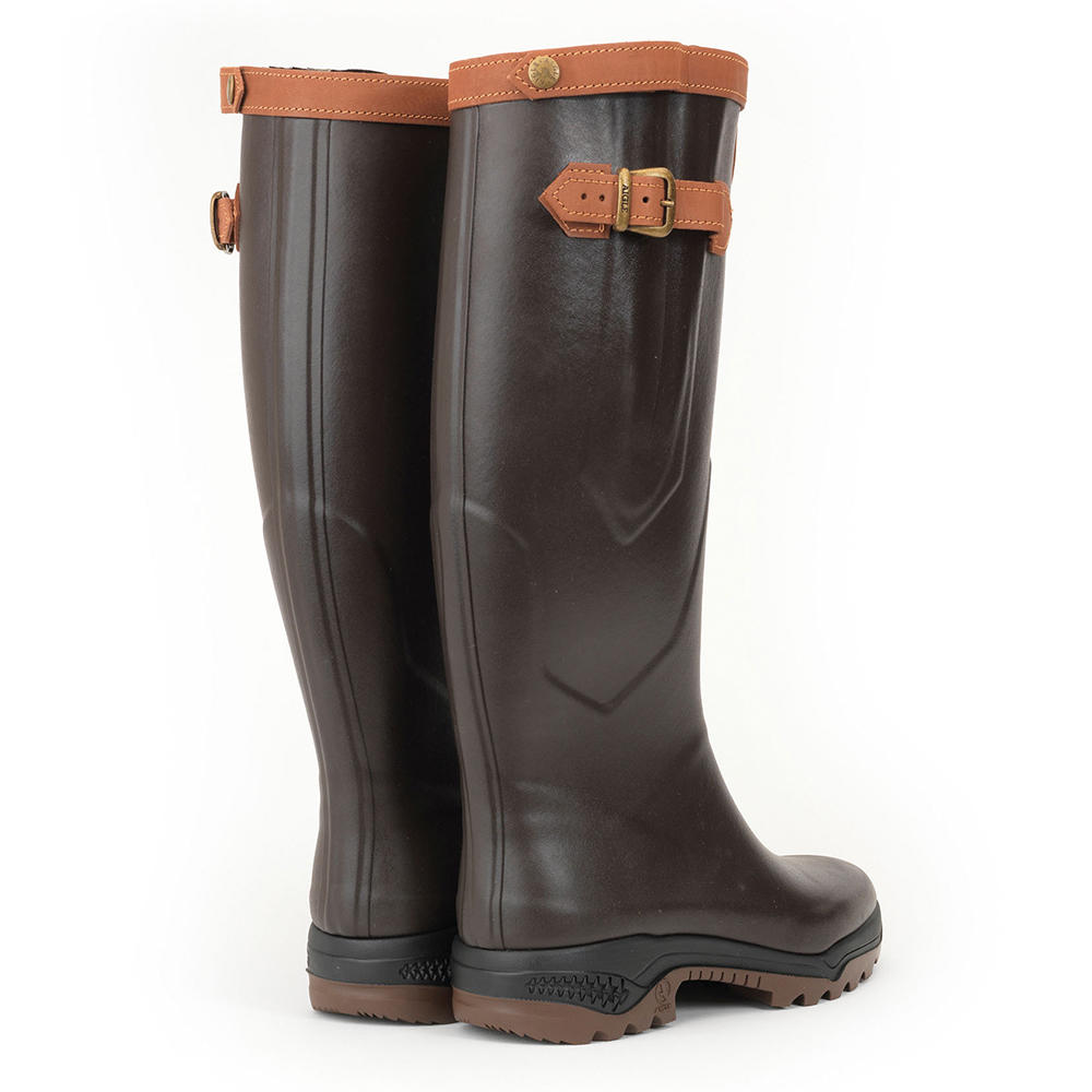 Aigle Gummistiefel PARCOURS 2 SIGNATURE PF (weit), braun