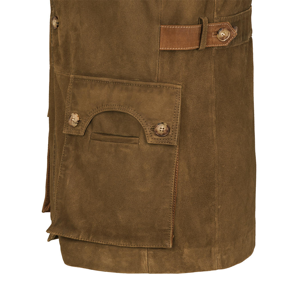 Herren Leder-Jagdblazer »Norfolk«