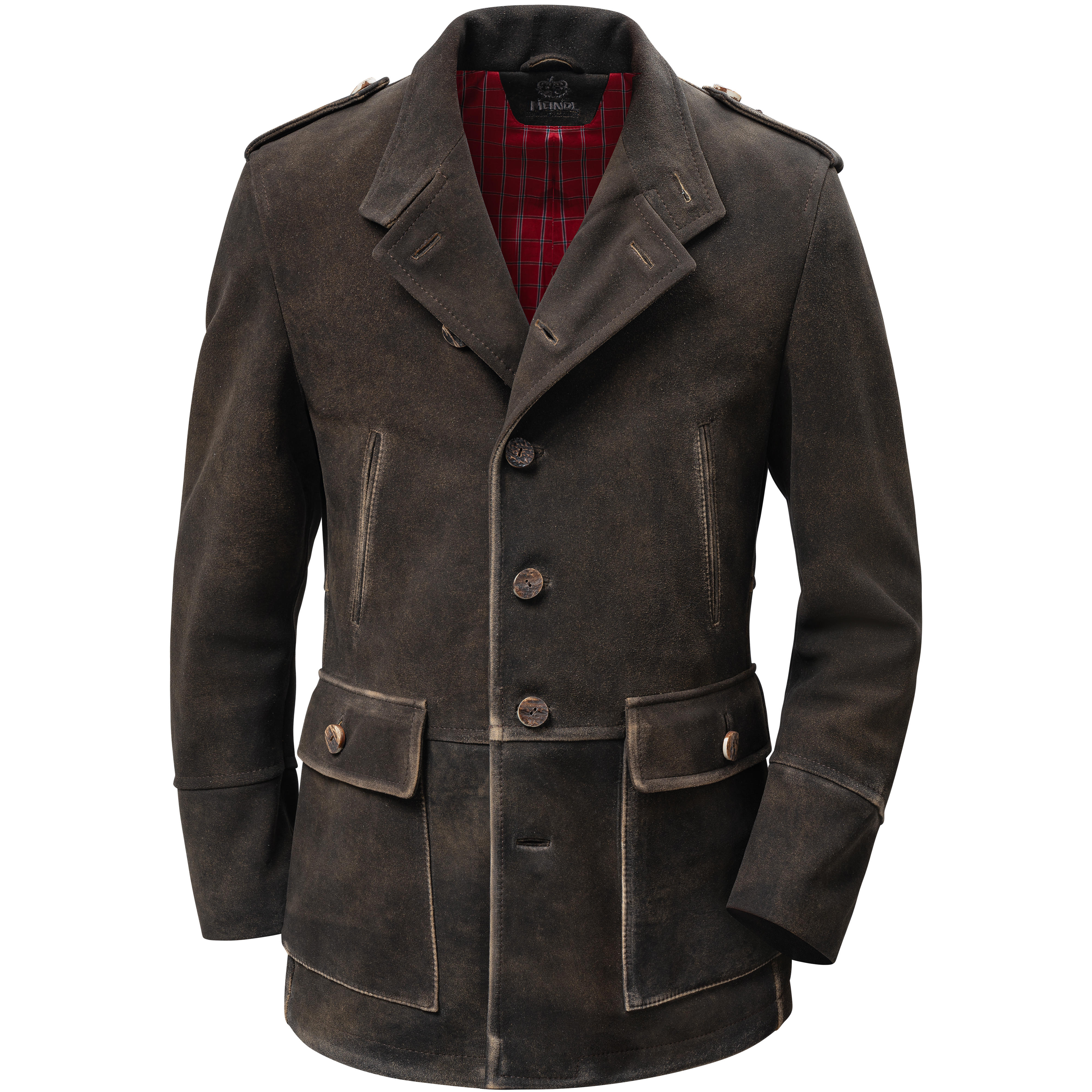 Meindl Herren Hirschleder Jacke »Whistler Mountain« ahorn 50