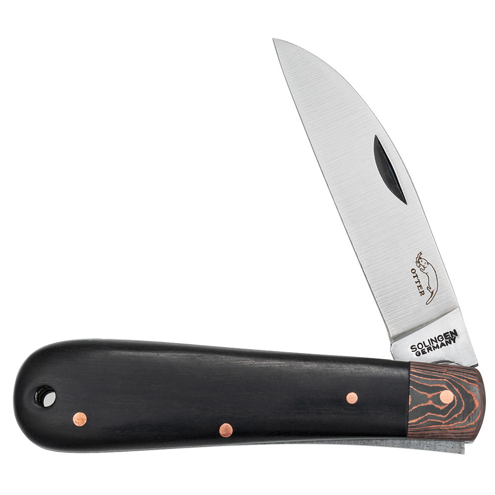 Otter® »Bergmann« Folding Knife, Ebony