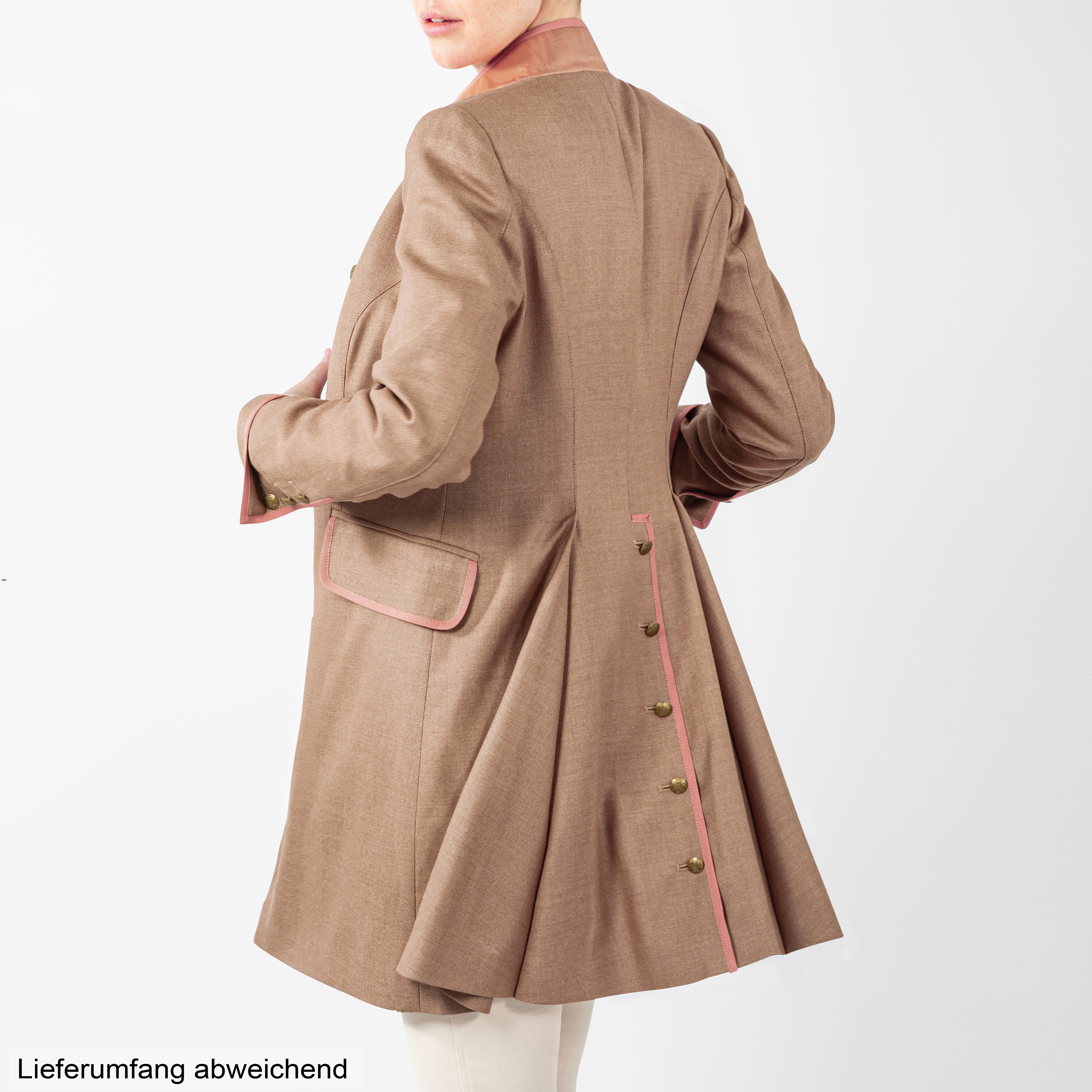 Redingote pour femme VON DÖRNBERG »Nora«, camel rouge