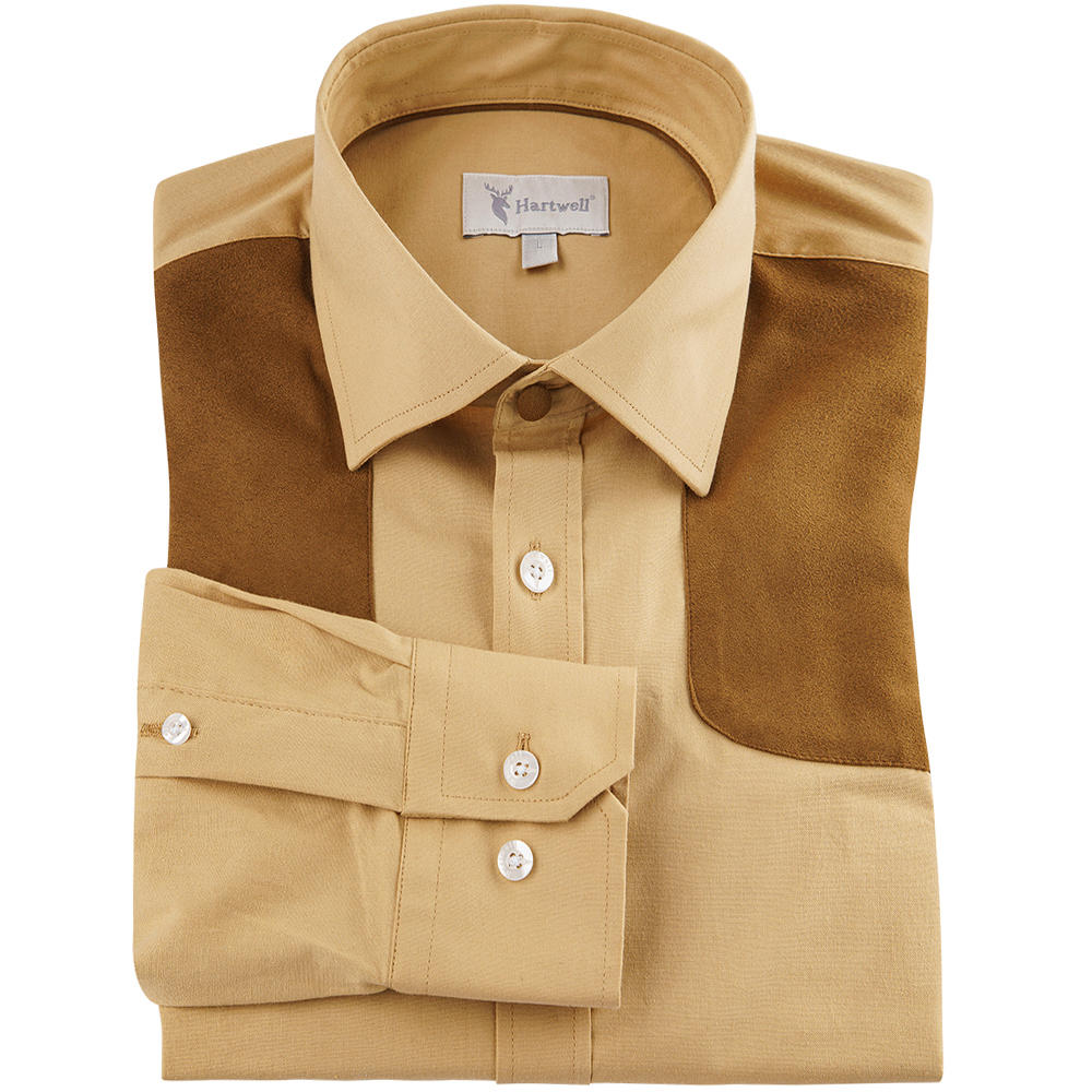 Hartwell Herren Hemd Adrian, beige, Shooting