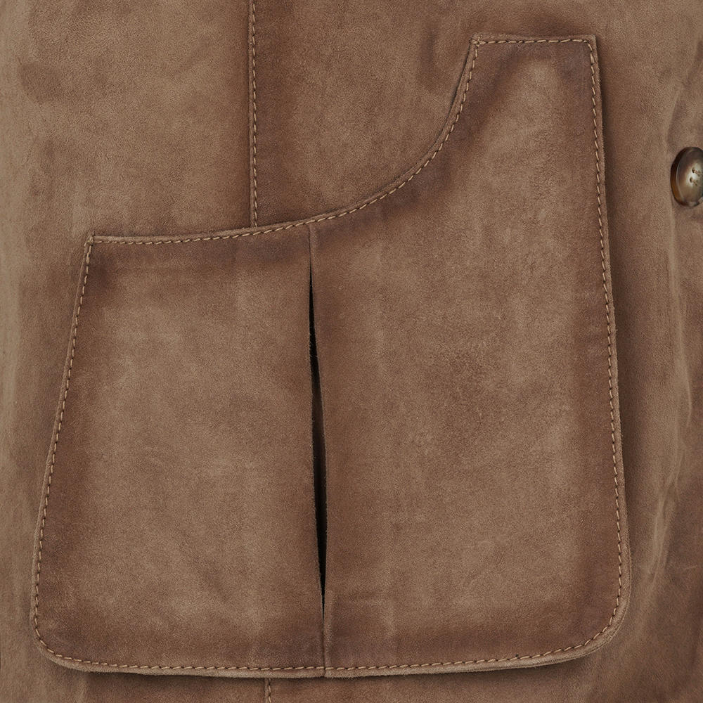Damen Leder-Safari Weste »Saharian Lady«