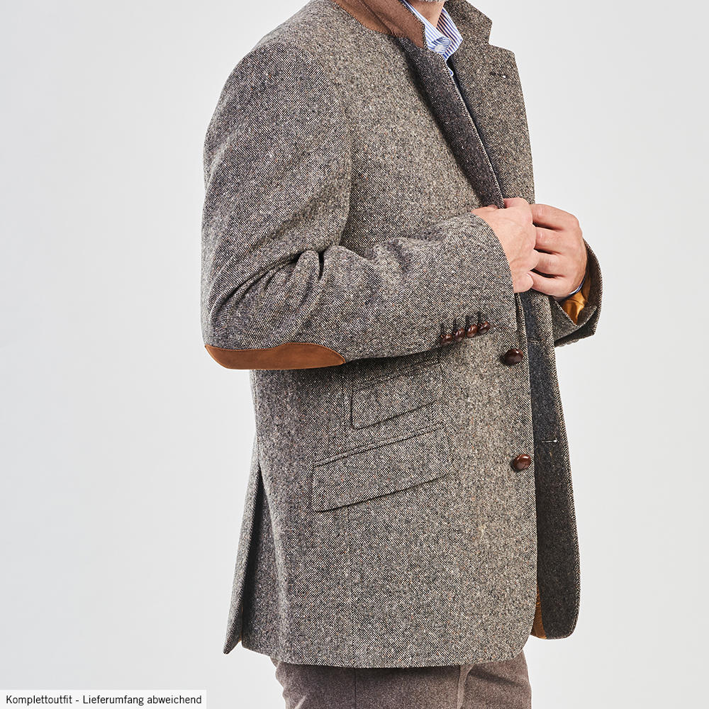 Herren Tweed-Sakko, Donegal, grau