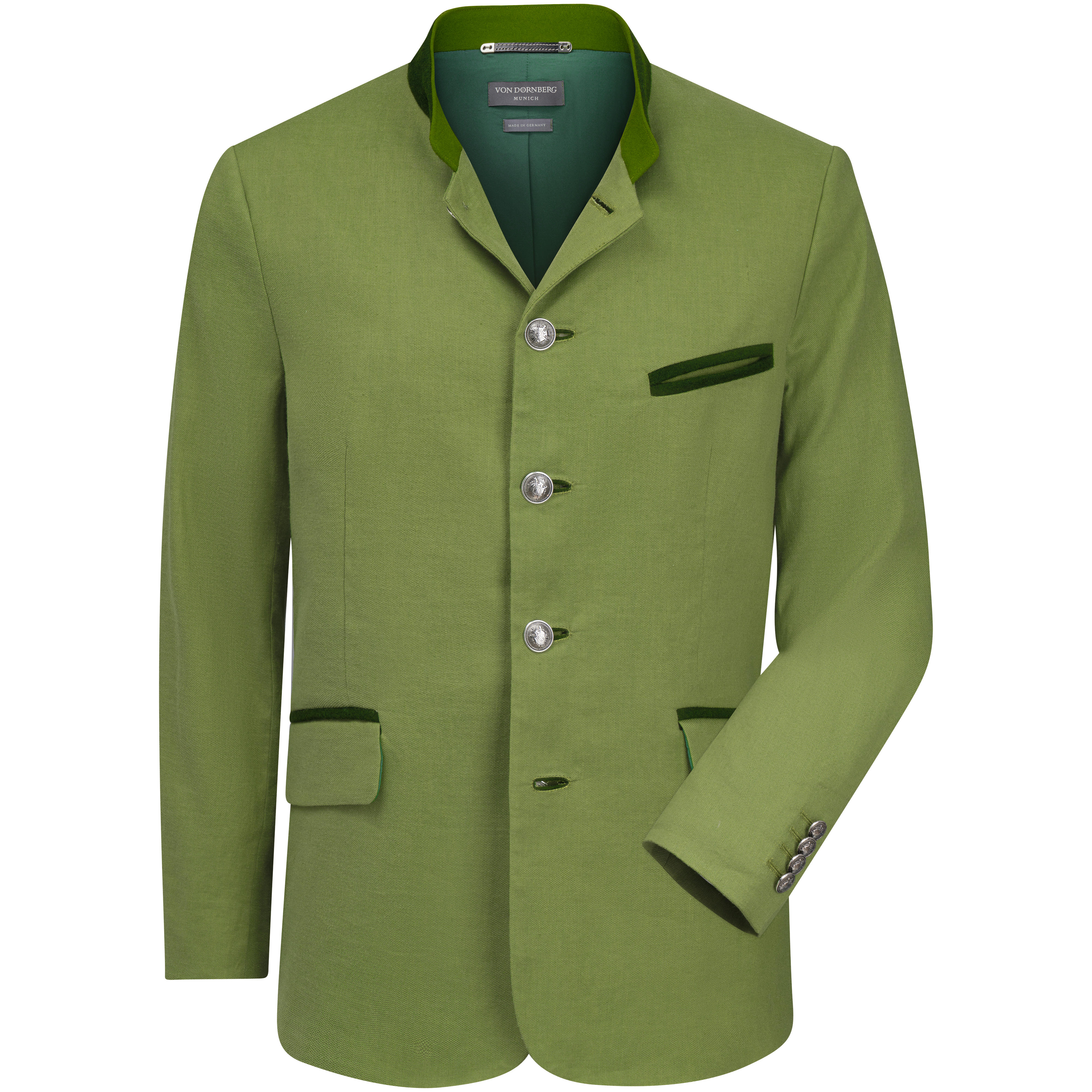 Von Dörnberg »Konrad« Men's Traditional Jacket, Coloured Linen