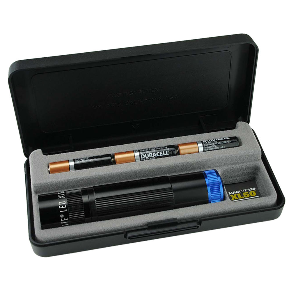 Torche MAGLITE® XL50®, LED, 3-CELL, AAA, Spectrum, lumière bleue