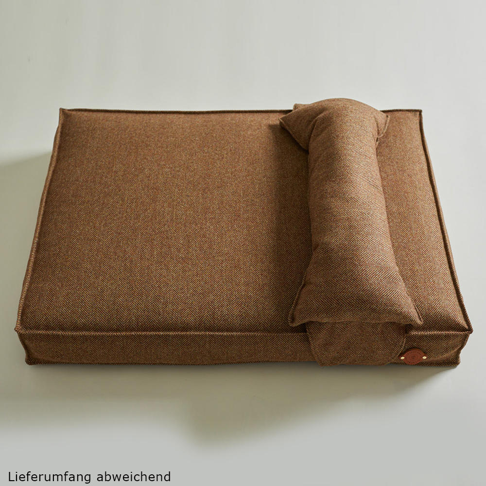 Helen Wells Hundebett-Kissen »Tweed Beech«, Gr. M 