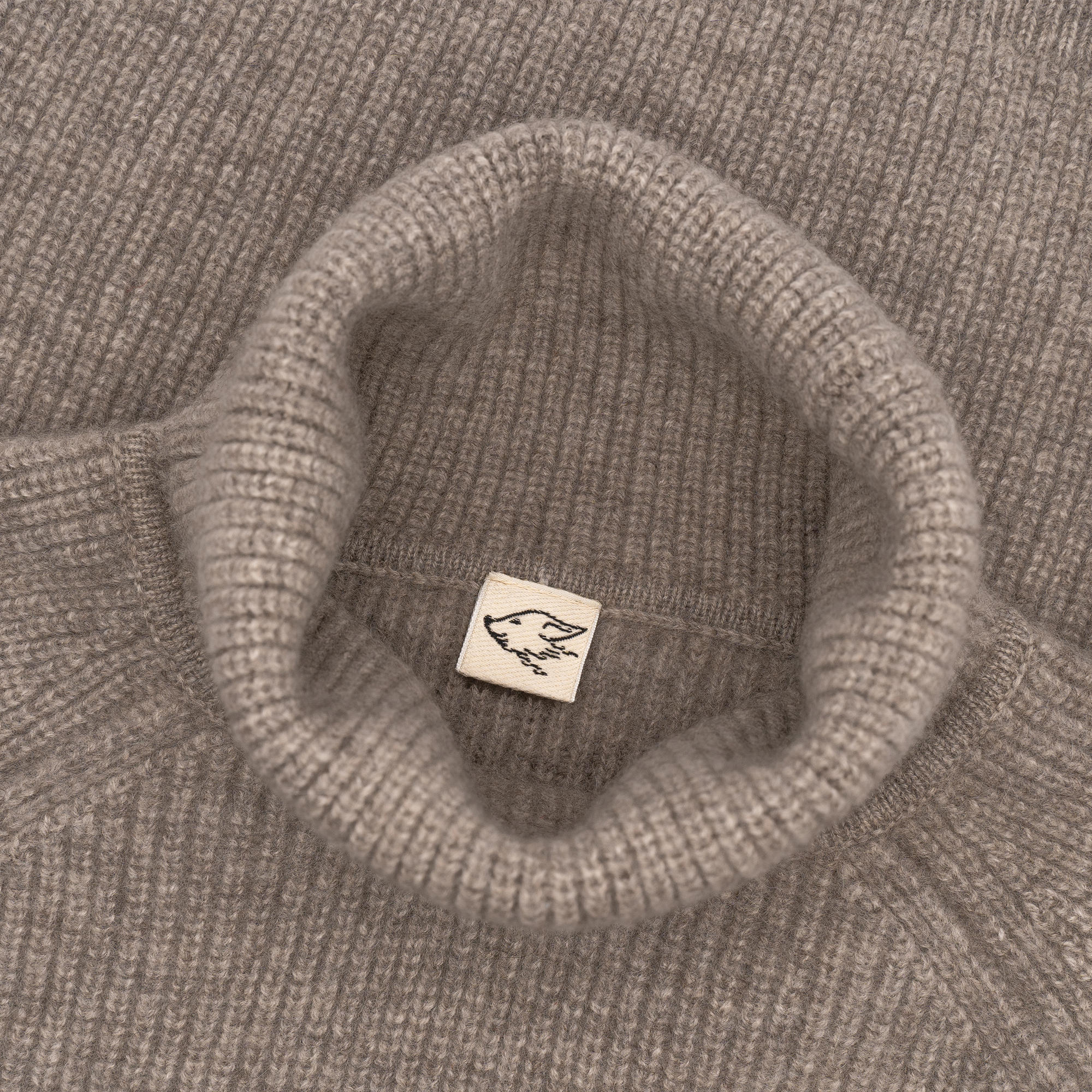 Rollkragenpullover aus Yakwolle