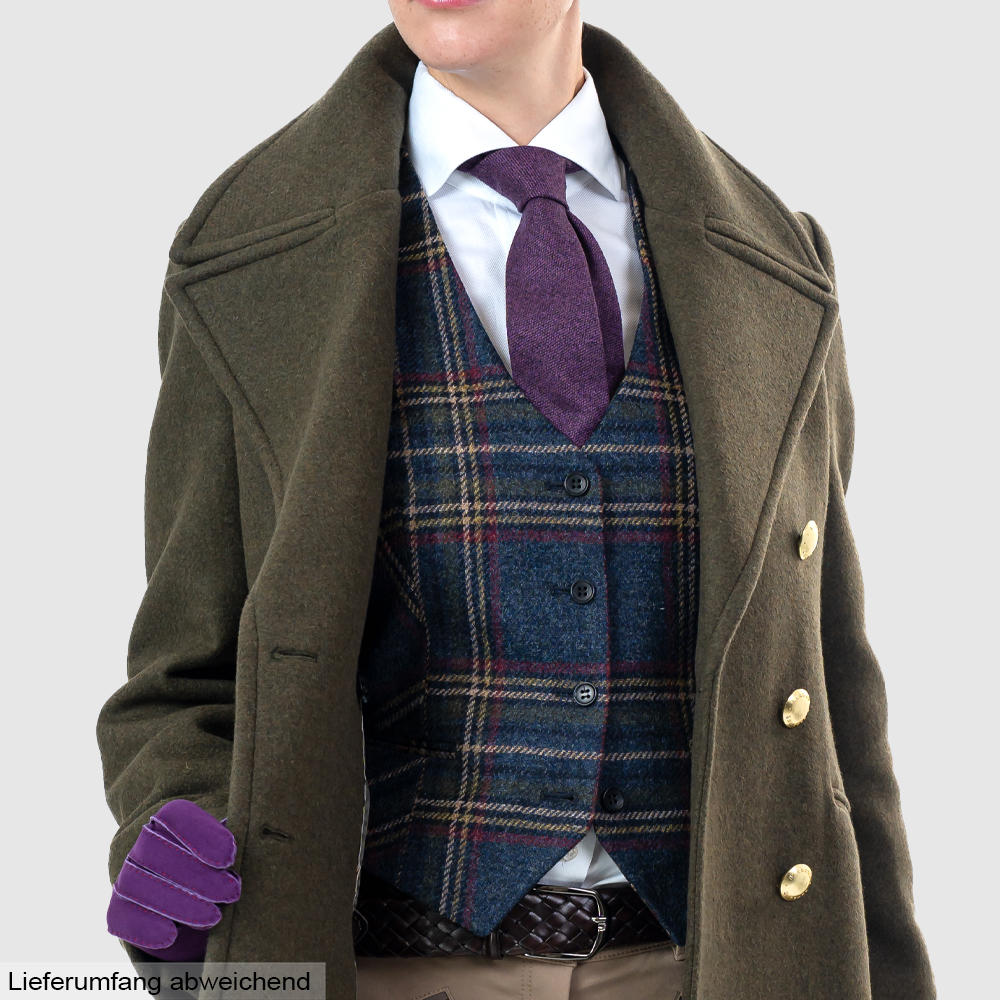 Damen-Tweed-Weste »Eve«, grün/blau/rot
