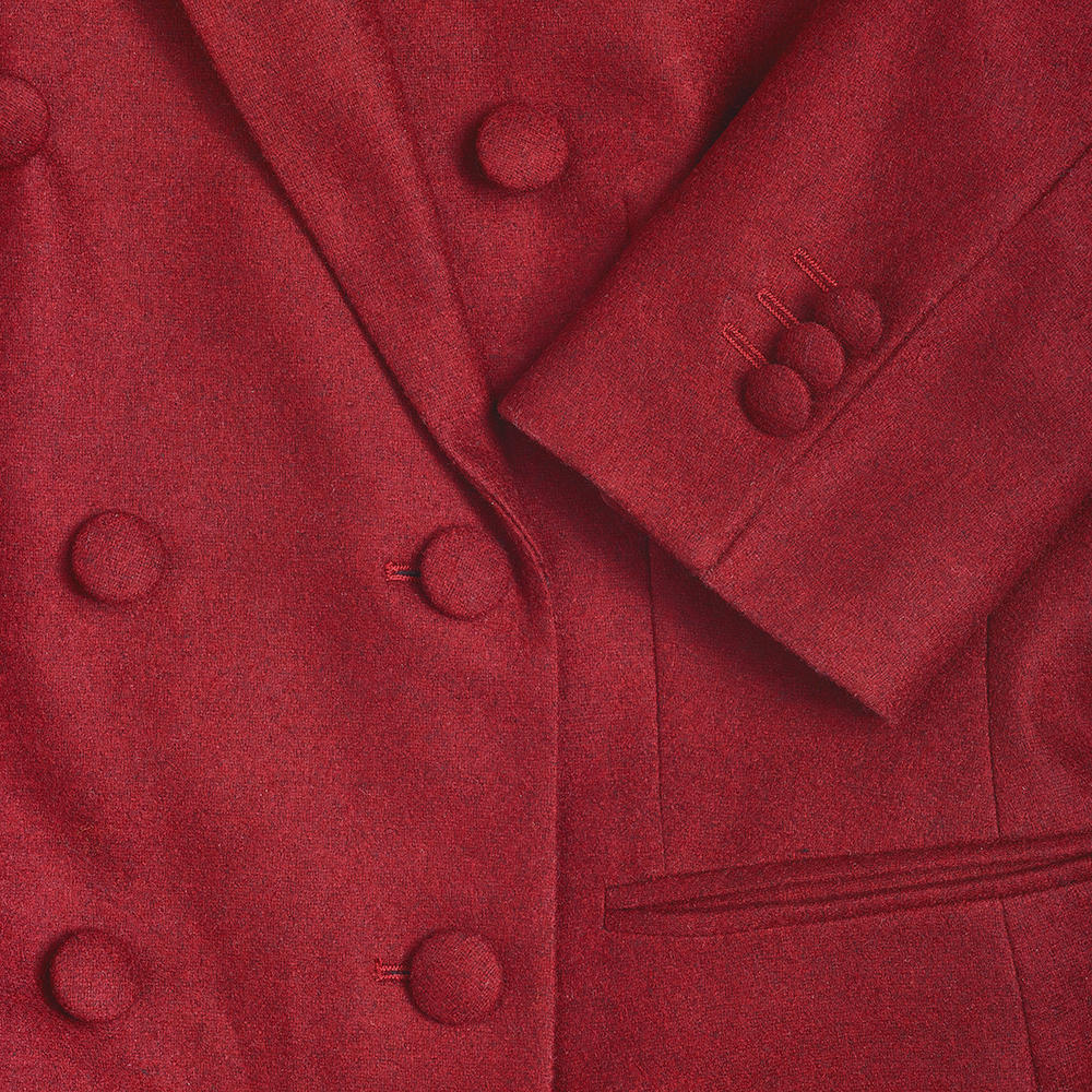 Damenblazer Feinloden, bordeauxrot