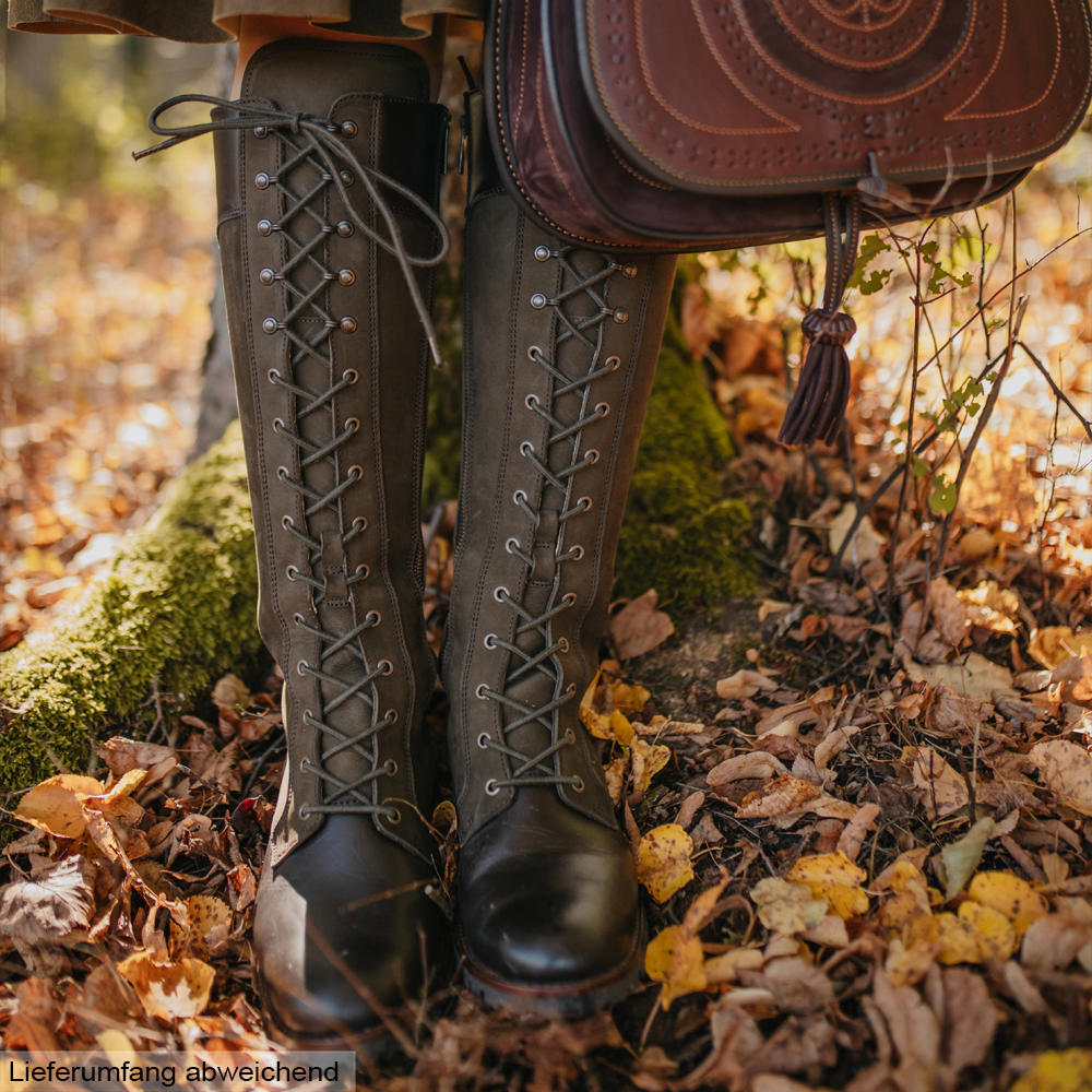 Bottes en cuir pour femme Le Chameau » La Parisienne «