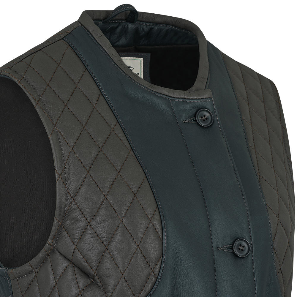 »Rhonda« Ladies Shooting Vest, Deerskin