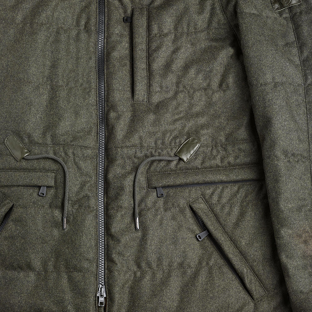 Heinz Bauer Herren Loden-Wendejacke Hunt Master