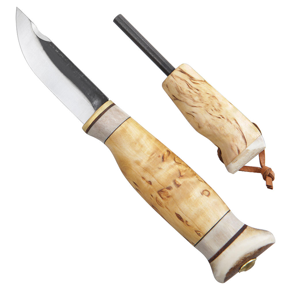 Wood Jewel Outdoormesser mit Feuerstab