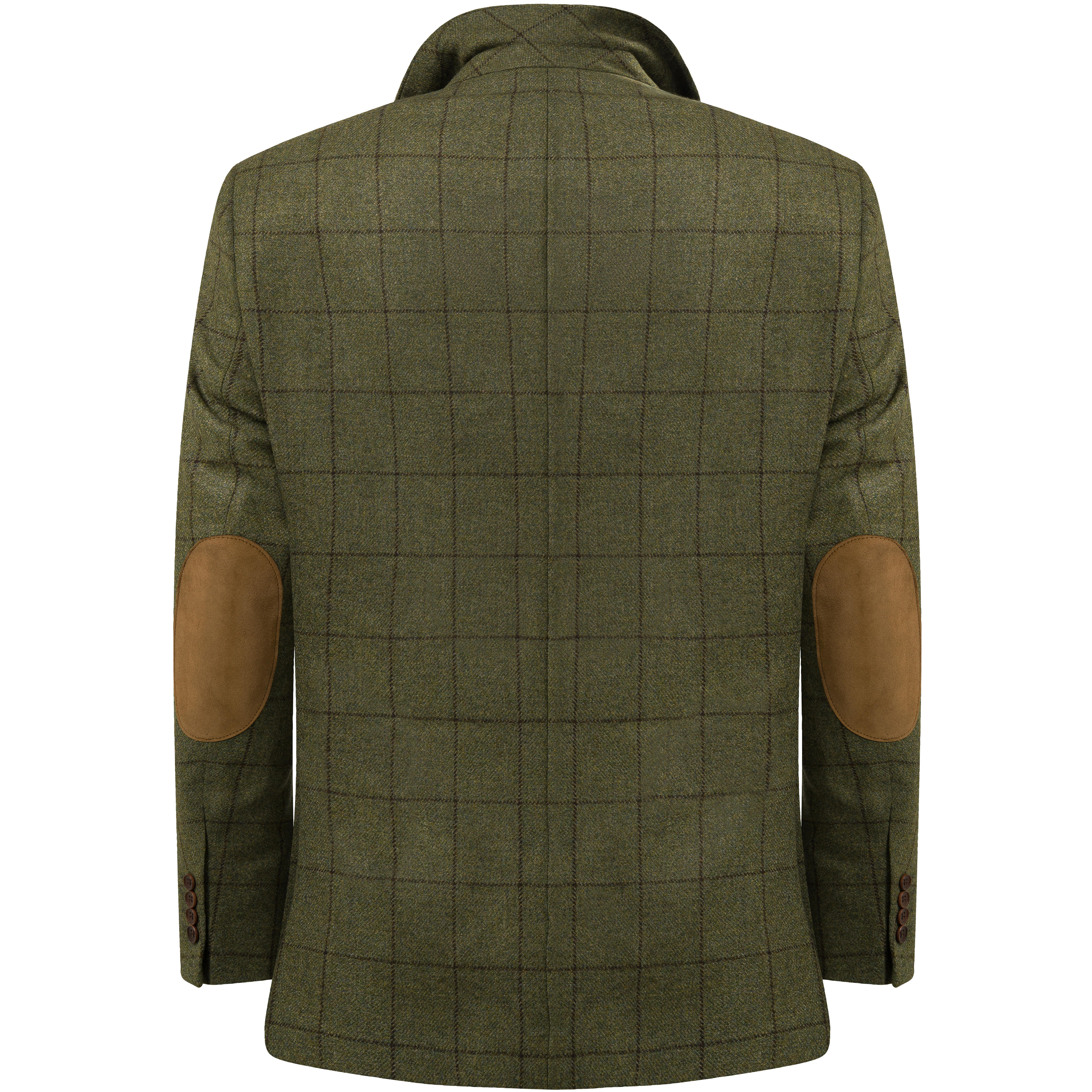 »Louis« Men’s Sports Jacket, Wool, Green/Brown