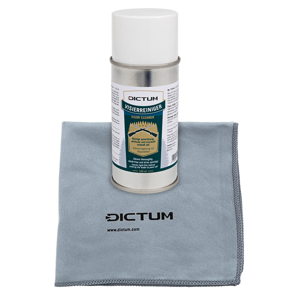 DICTUM® Visier Reinigungsschaum, 150 ml, Set