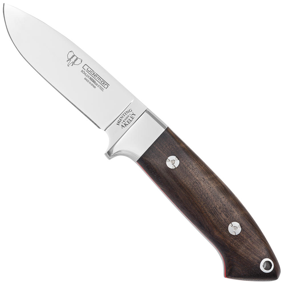 Cudeman Jagdmesser »Akeley«, Walnuss