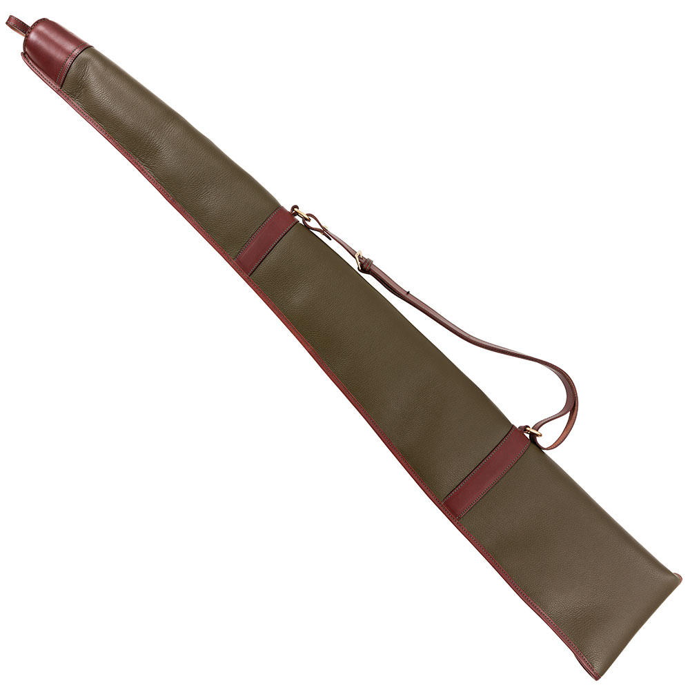 Alexandre Mareuil Gewehr-Futteral, kaki/braun, Länge: 125cm
