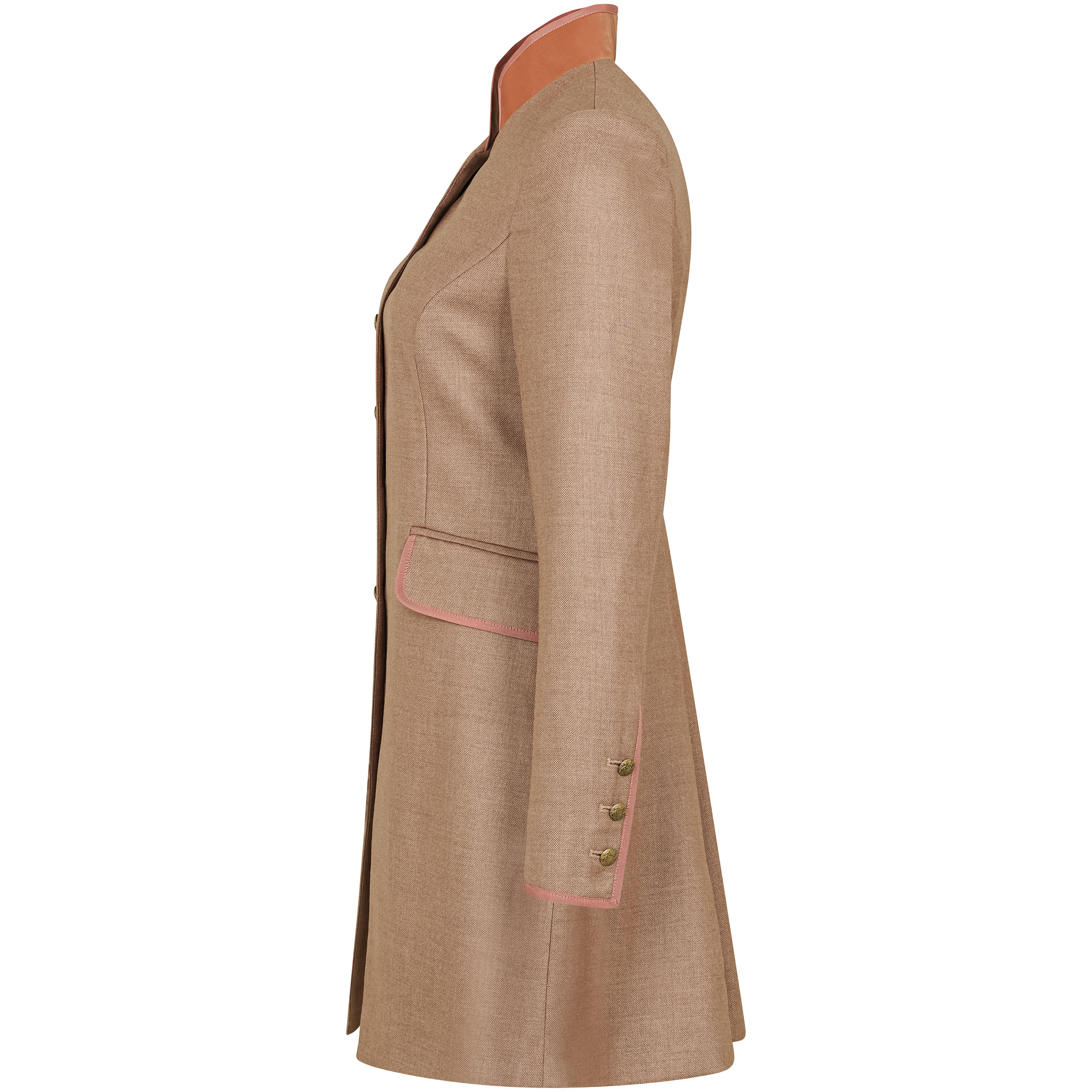Redingote pour femme VON DÖRNBERG »Nora«, camel rouge