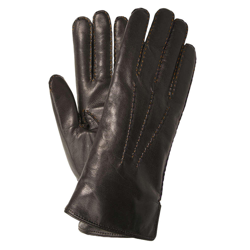 Damen Handschuhe BONDY, Haar-Schaf Nappa, Kaschmirfutter