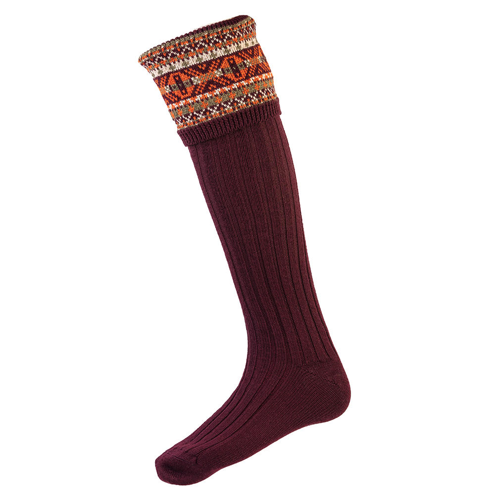 House of Cheviot Herren Jagdstrümpfe FAIRISLE