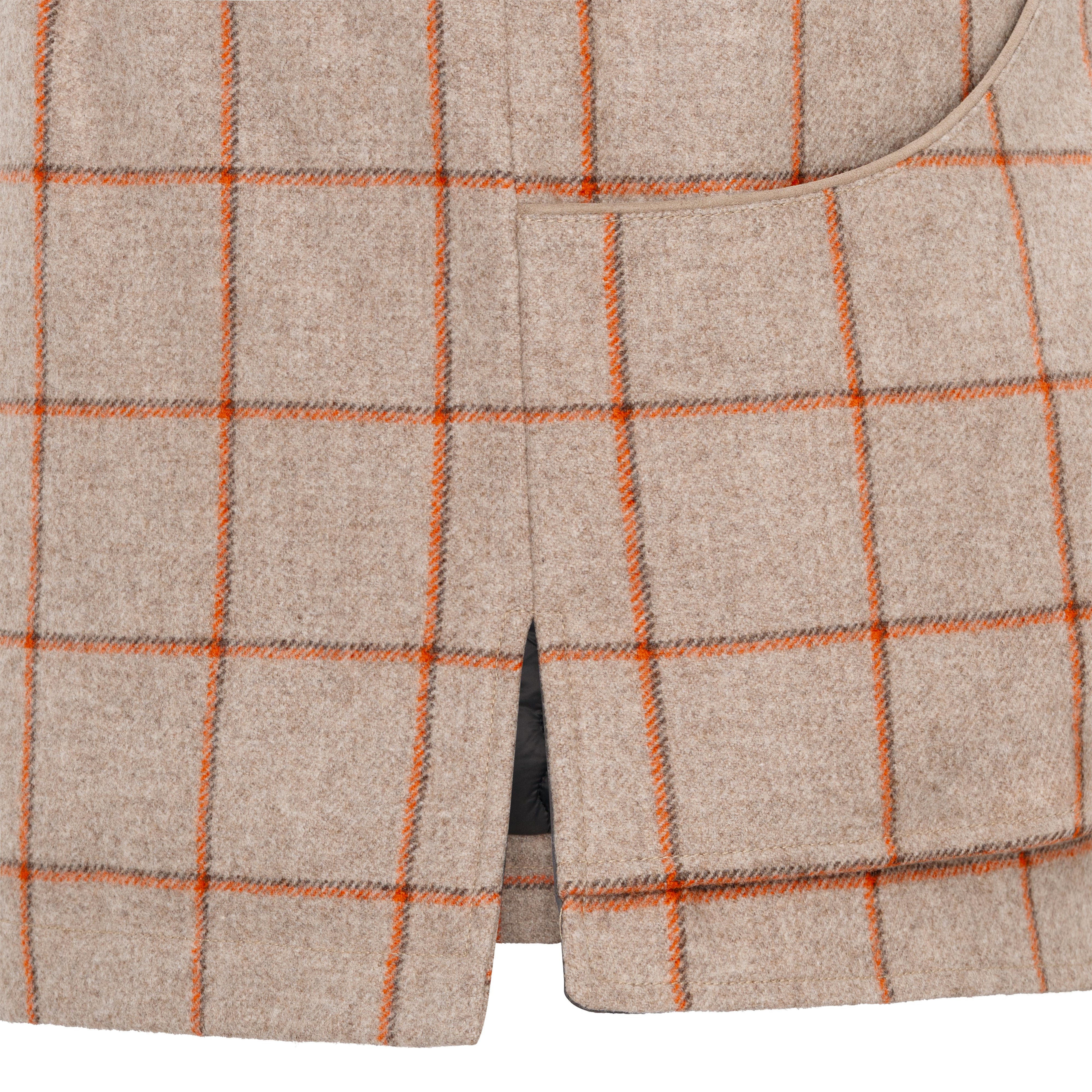 The GunDog Affair Herren-Schießweste »Mersey«, beige/orange