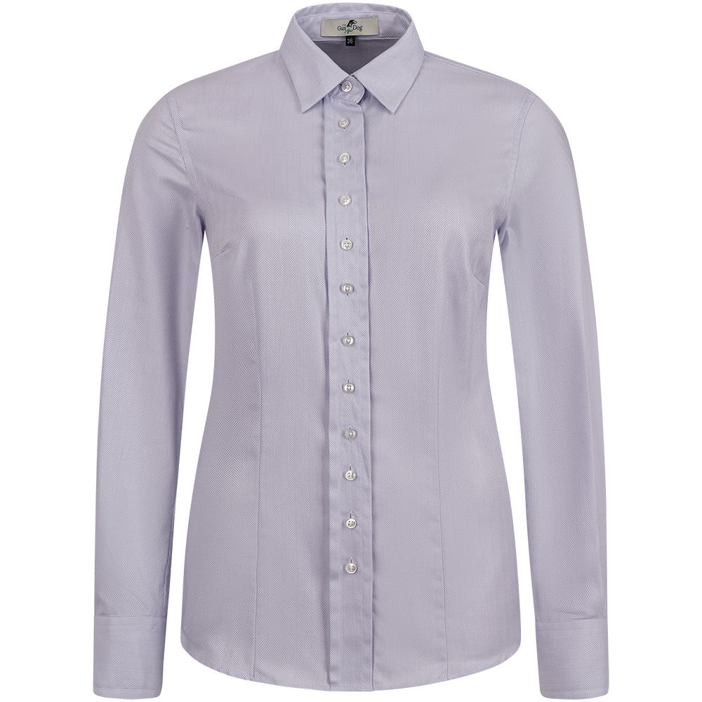 Damen-Bluse, Fischgrat