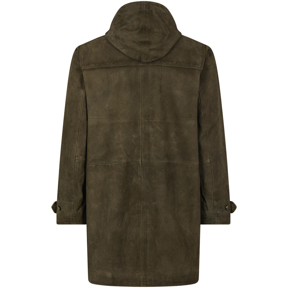 Herren Leder-Duffle Coat »Marshal«