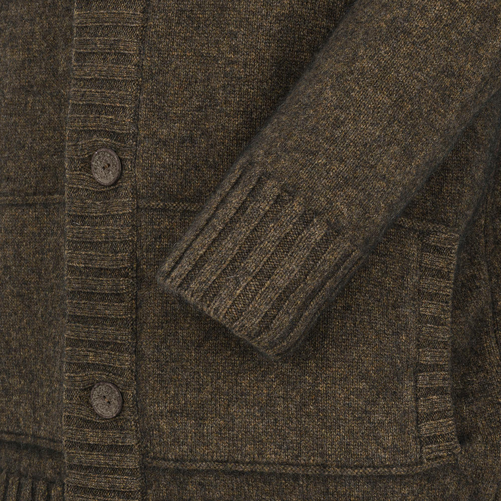 Herren Strickjacke, Merino-Possum