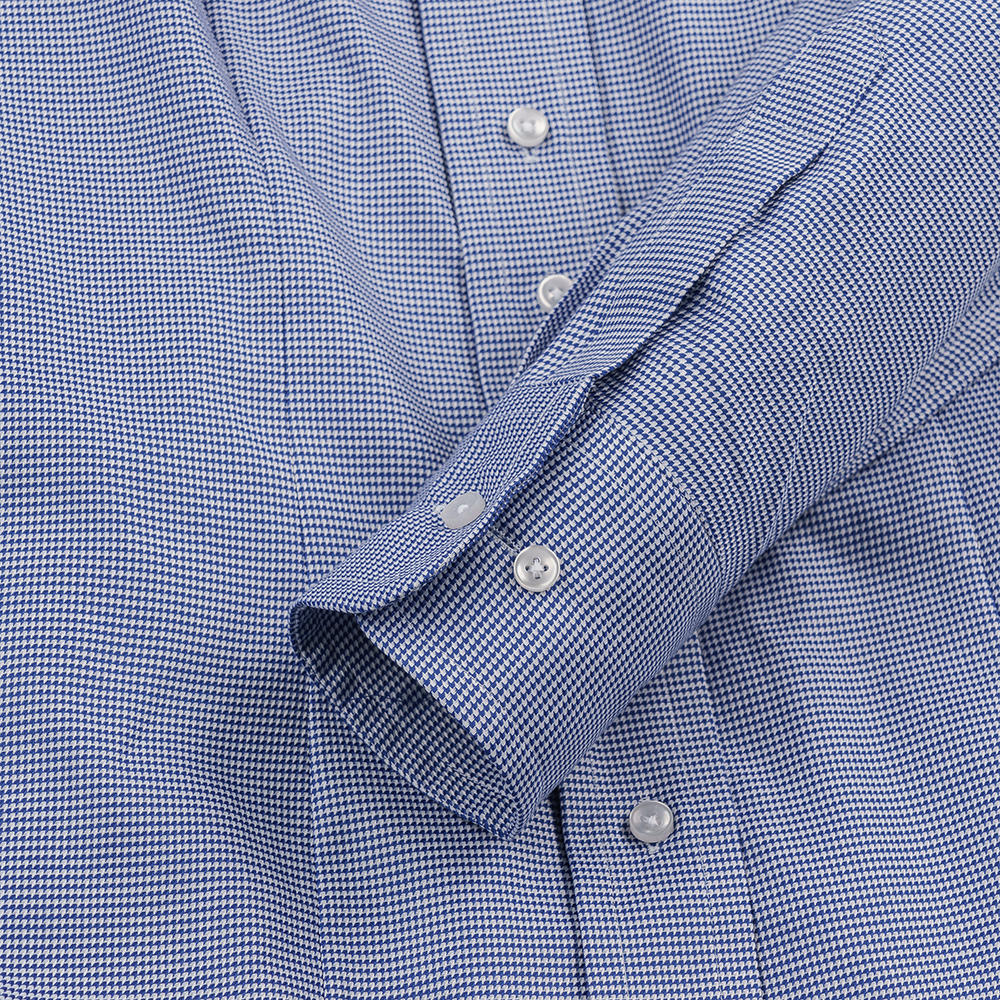 Ladies' Blouse, Vichy Check, Blue/White