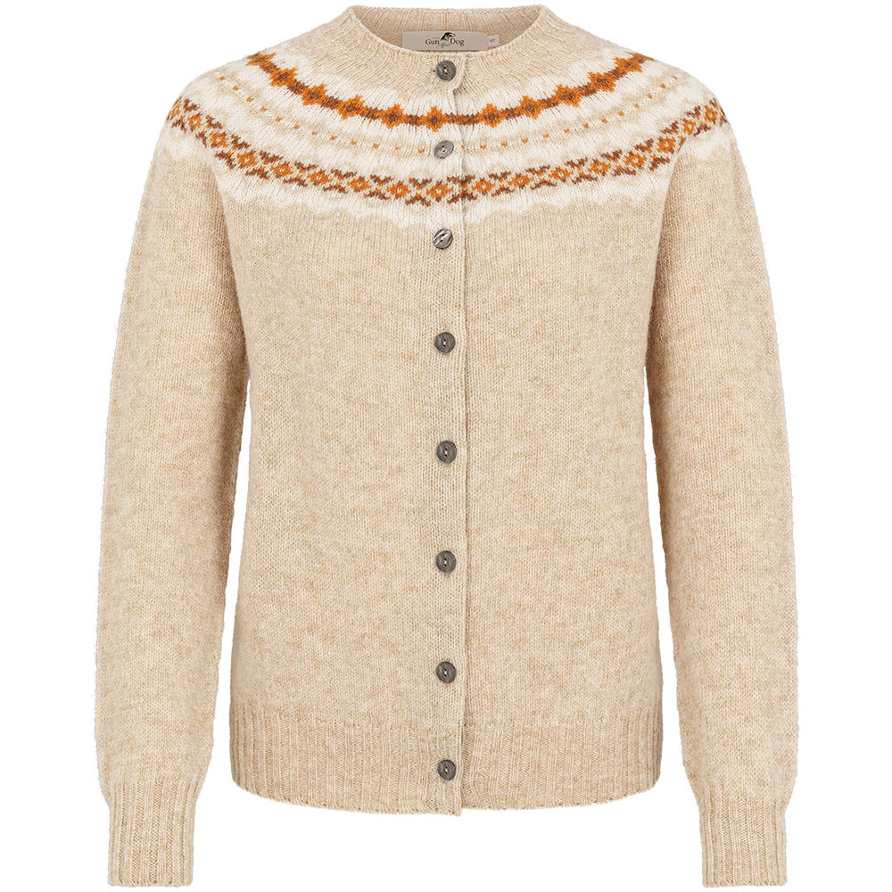 Damencardigan Shetland