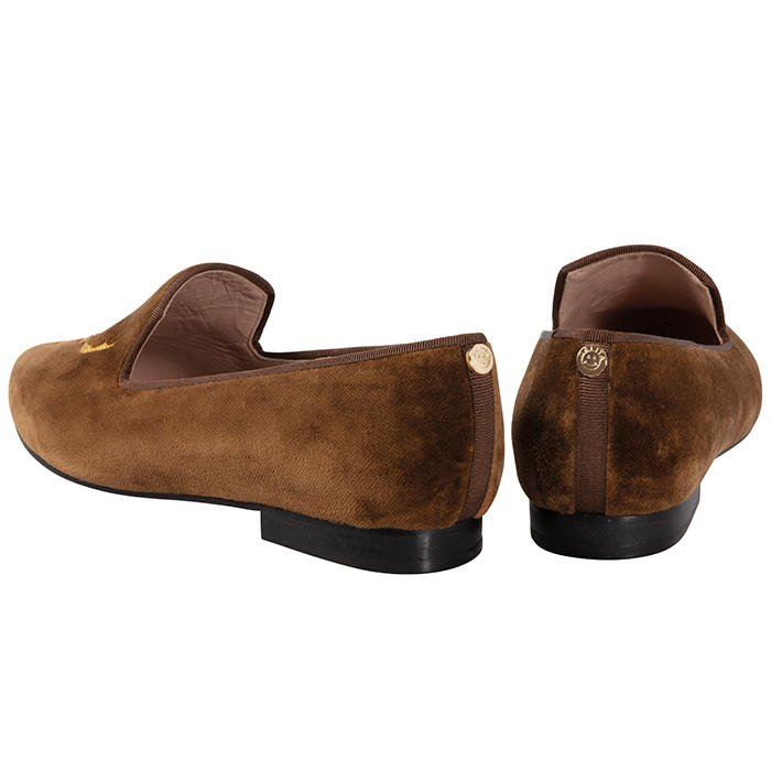 Ladies Velvet Loafer »Deer«