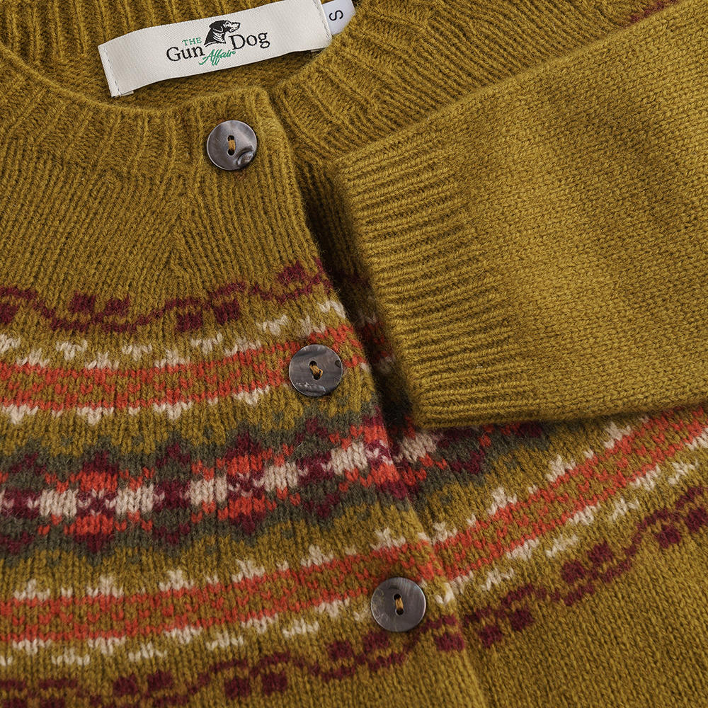 Damencardigan Fair Isle