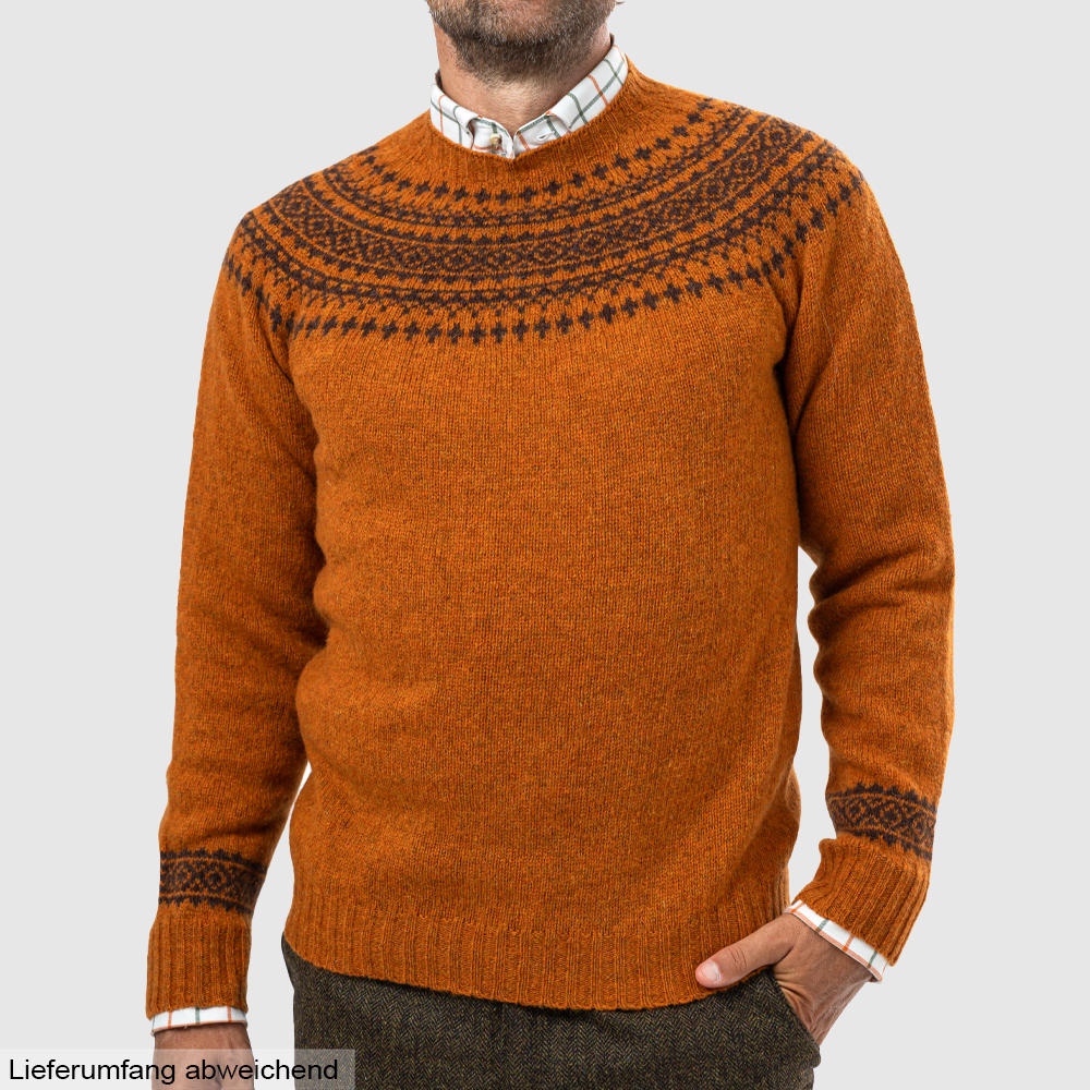 Herren Shetland Pullover