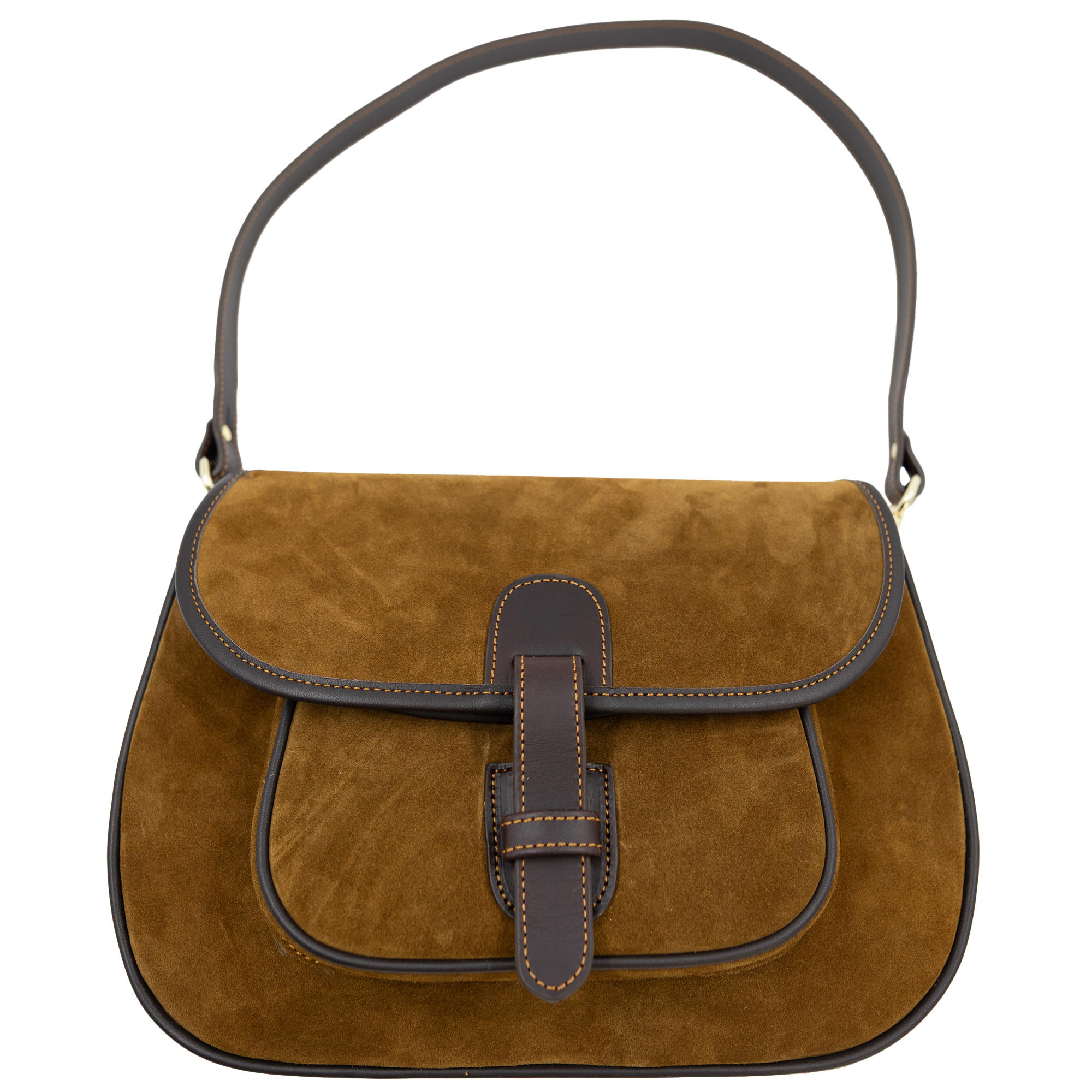 Rey Pavón Leder Tasche, cognac/braun