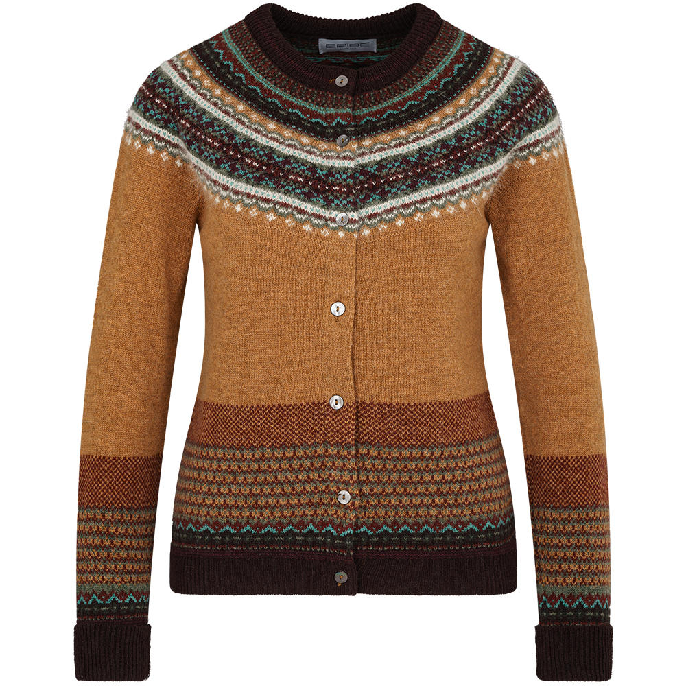 Eribé Ladies Cardigan Fair Isle