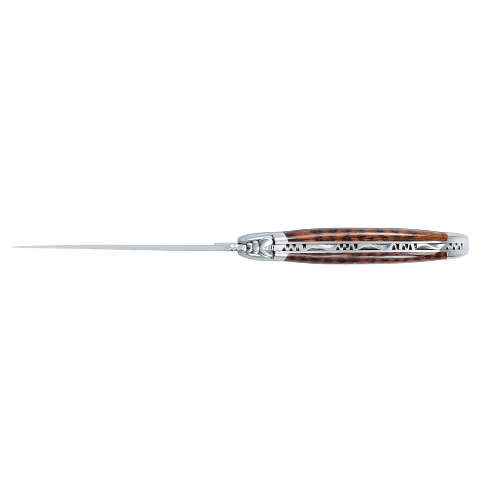 Laguiole Folding Knife, Snake Wood