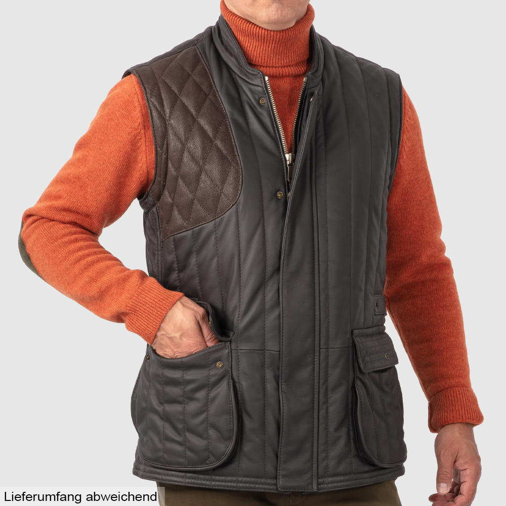 Heinz Bauer Men’s Profi Skeet Shooting Vests, Buckskin