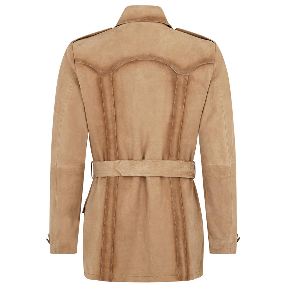 Herren Leder Safari Jacke »Professeur«