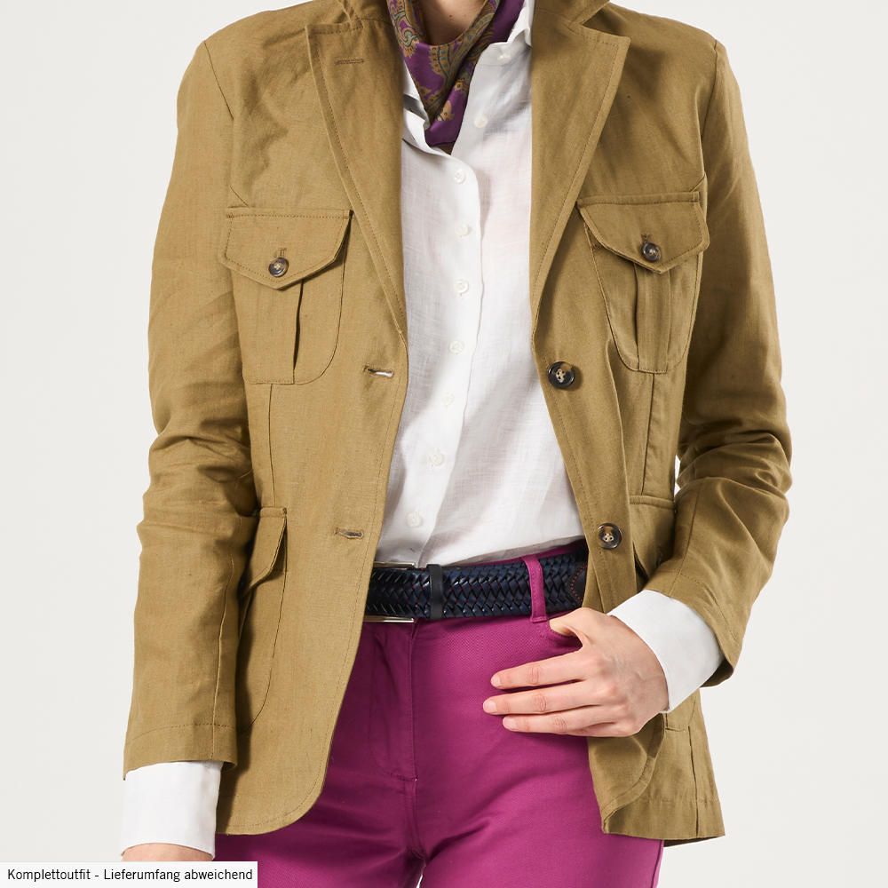 Damenblazer Safari, Irisches Leinen