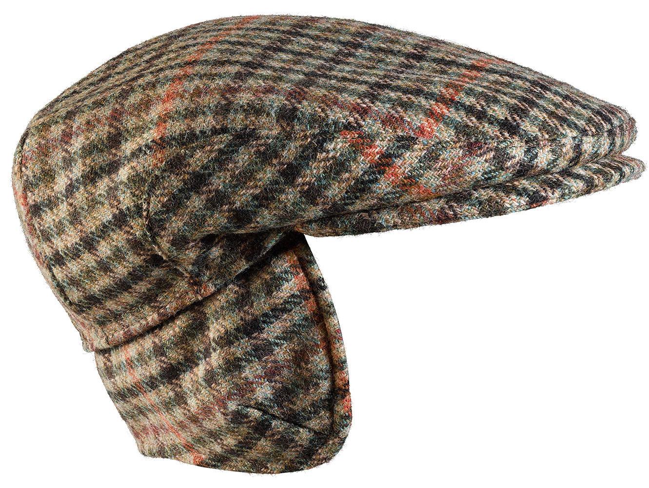 Mütze Tweed, kariert