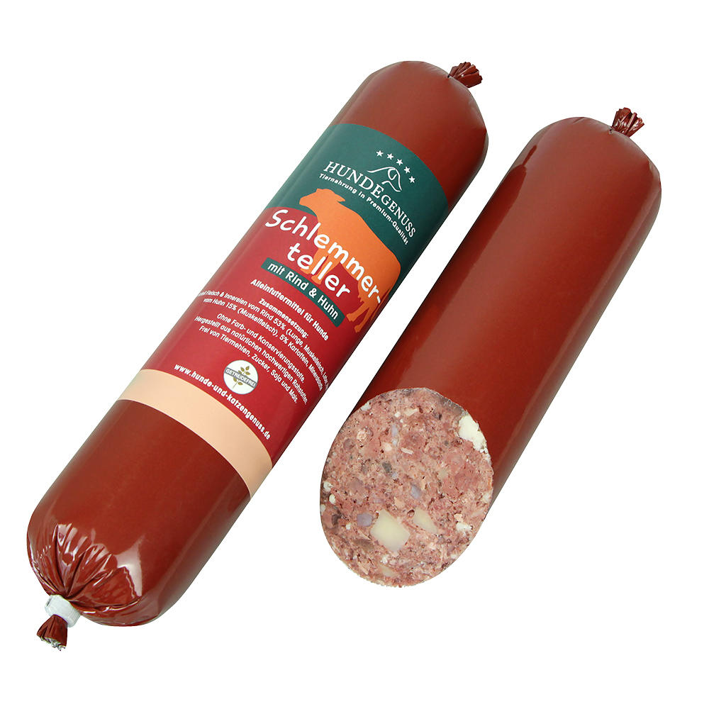 »Hundegenuss« Schlemmerteller, 6 x 850g