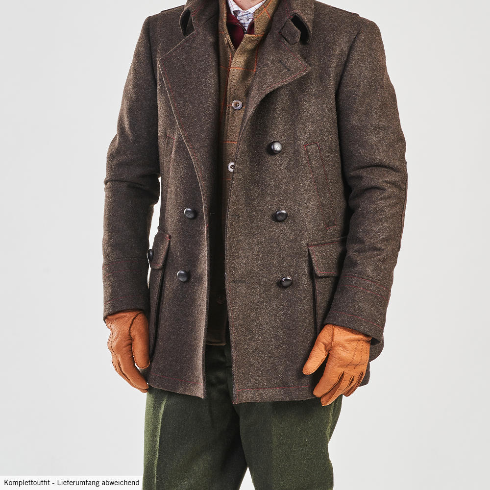 Herren-Lodenjacke, dunkelbraun