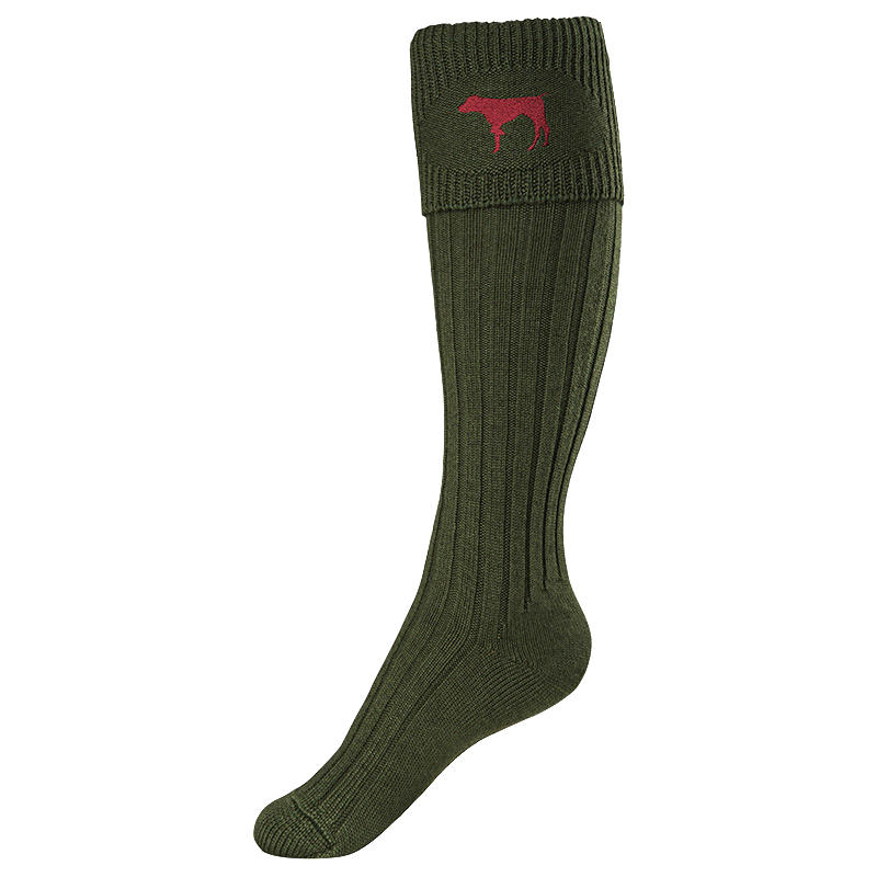 House of Cheviot Jagdstrümpfe LADY BUCKMINSTER, spruce
