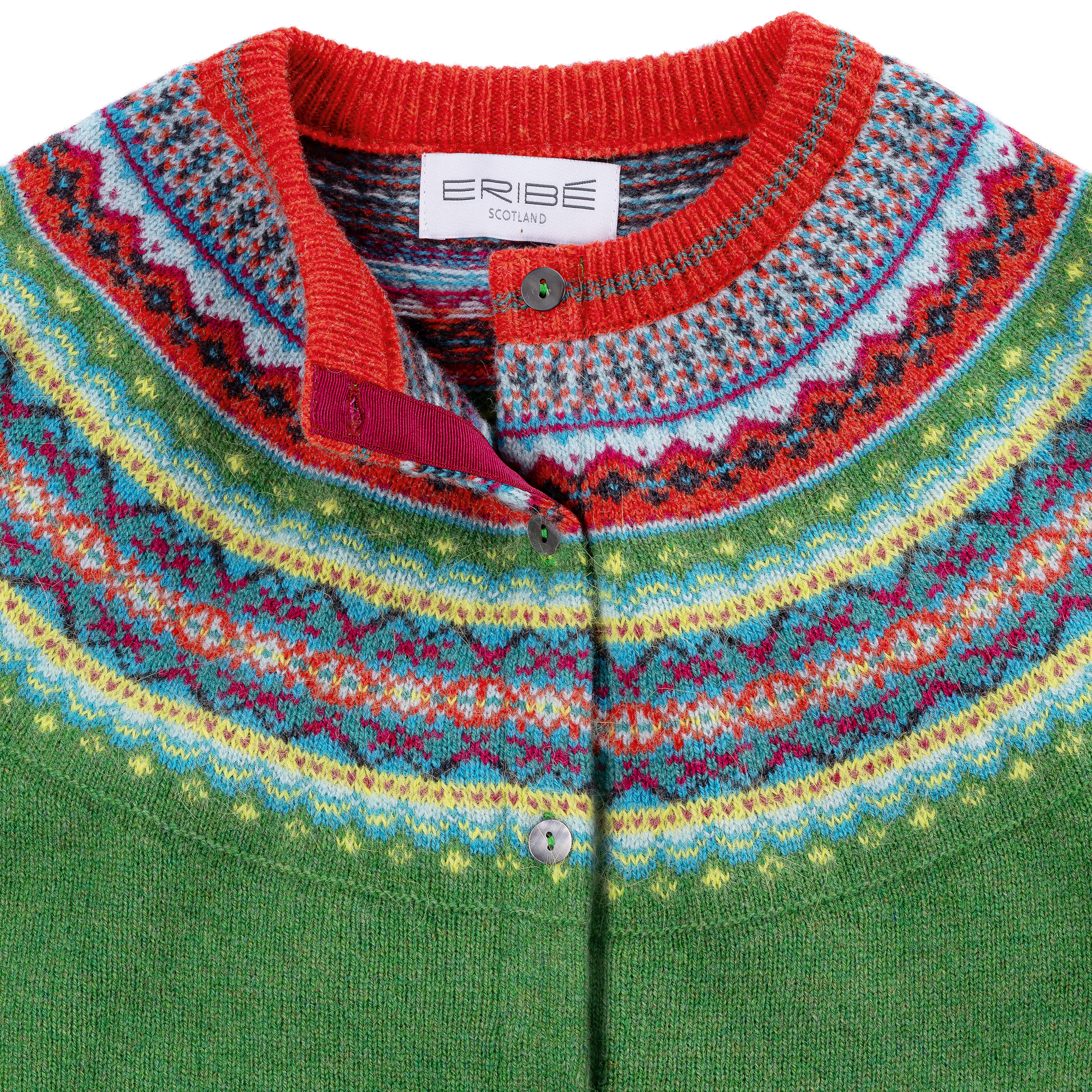 Eribé Damenstrickjacke Fair Isle, Paradise