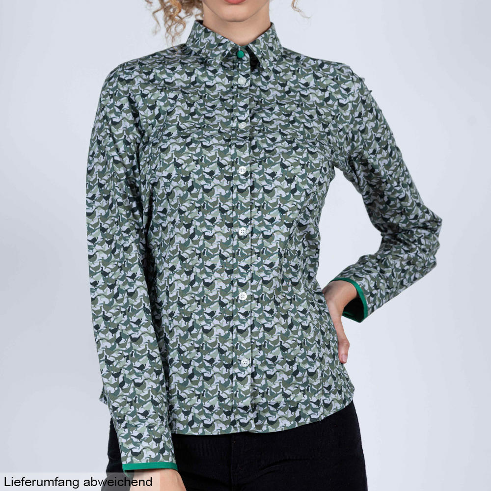 Hartwell Damen Bluse Layla, grün, Fasane