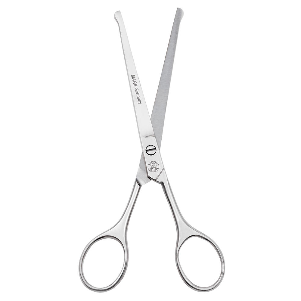 Mars® Fur Scissors, Curved, Round Tip